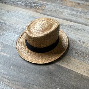 NWOT Tarnish Straw Hat